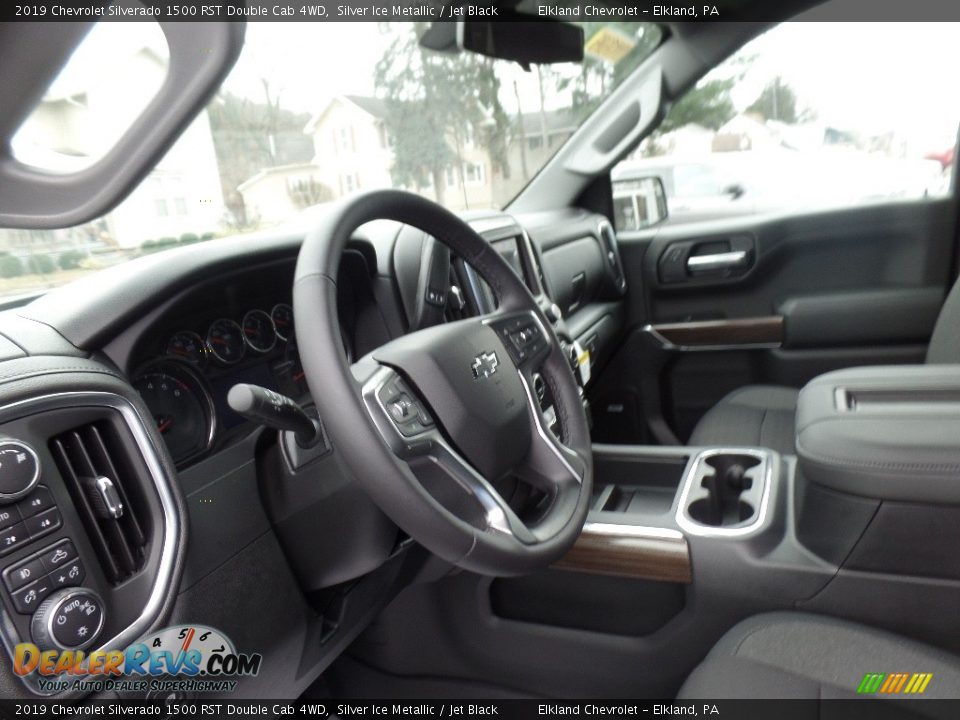 2019 Chevrolet Silverado 1500 RST Double Cab 4WD Silver Ice Metallic / Jet Black Photo #22