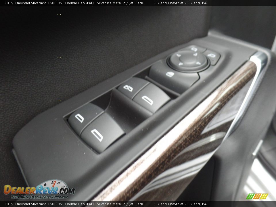 2019 Chevrolet Silverado 1500 RST Double Cab 4WD Silver Ice Metallic / Jet Black Photo #23
