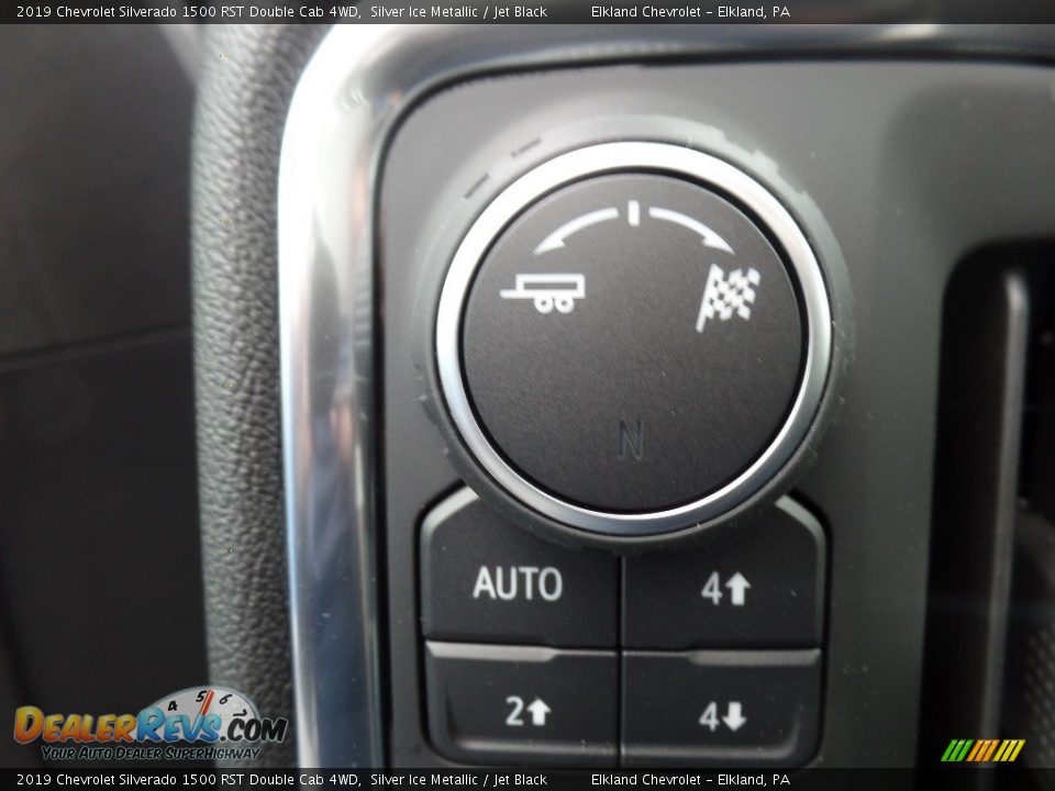 2019 Chevrolet Silverado 1500 RST Double Cab 4WD Silver Ice Metallic / Jet Black Photo #26