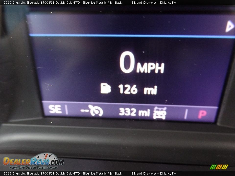2019 Chevrolet Silverado 1500 RST Double Cab 4WD Silver Ice Metallic / Jet Black Photo #31