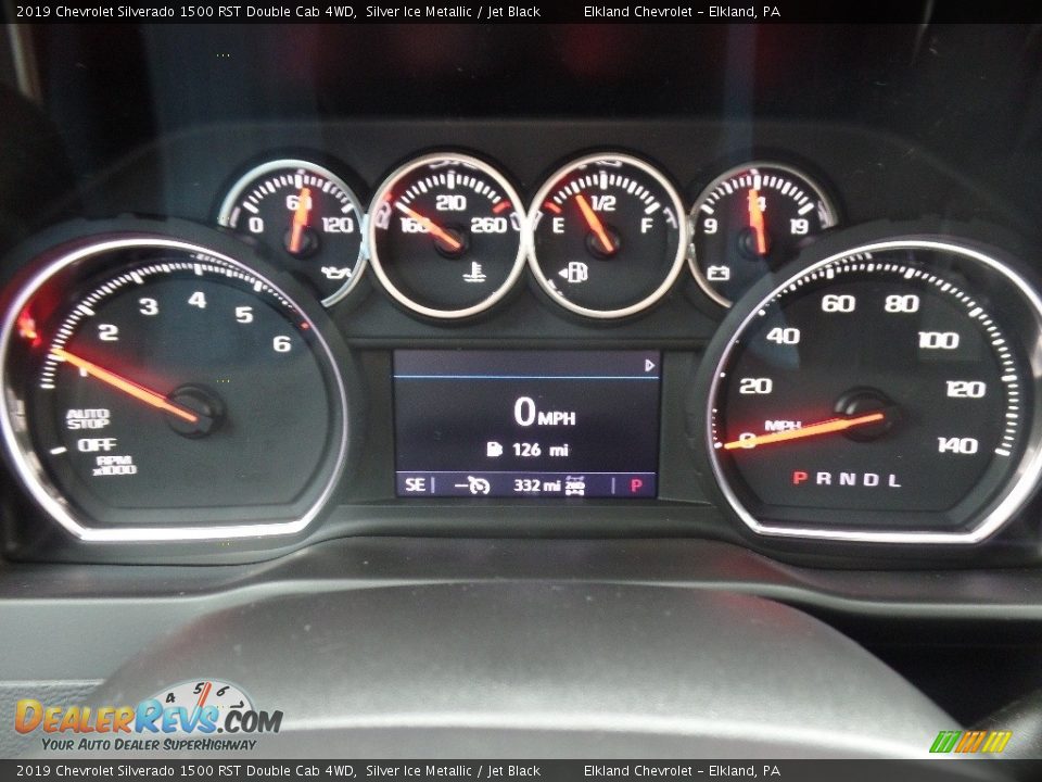 2019 Chevrolet Silverado 1500 RST Double Cab 4WD Gauges Photo #32