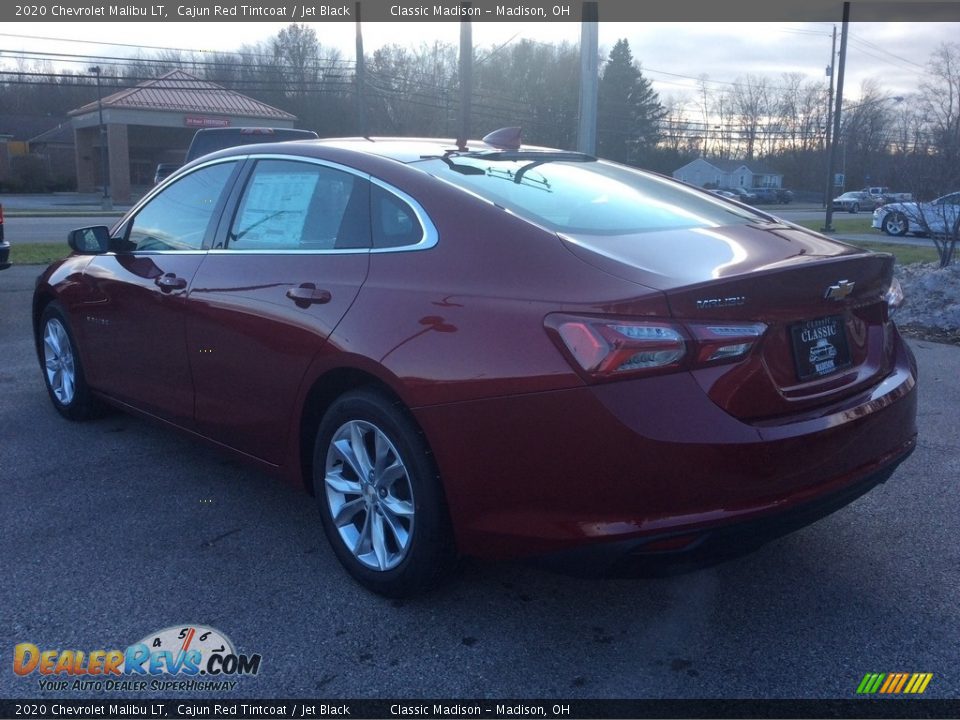 2020 Chevrolet Malibu LT Cajun Red Tintcoat / Jet Black Photo #7