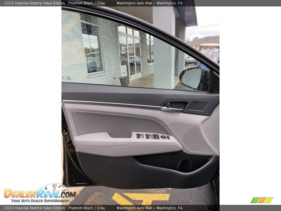 2020 Hyundai Elantra Value Edition Phantom Black / Gray Photo #11