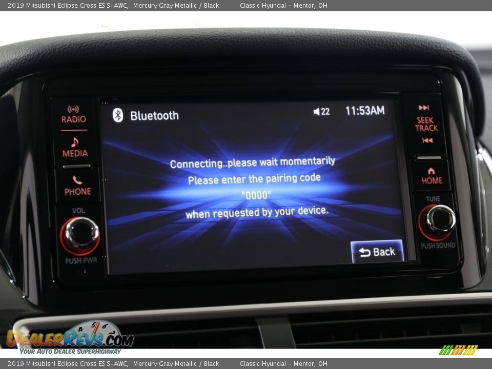 2019 Mitsubishi Eclipse Cross ES S-AWC Mercury Gray Metallic / Black Photo #11