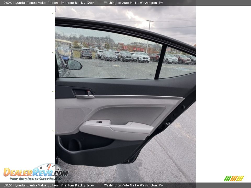 2020 Hyundai Elantra Value Edition Phantom Black / Gray Photo #23