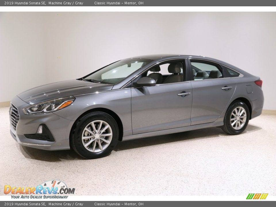2019 Hyundai Sonata SE Machine Gray / Gray Photo #3