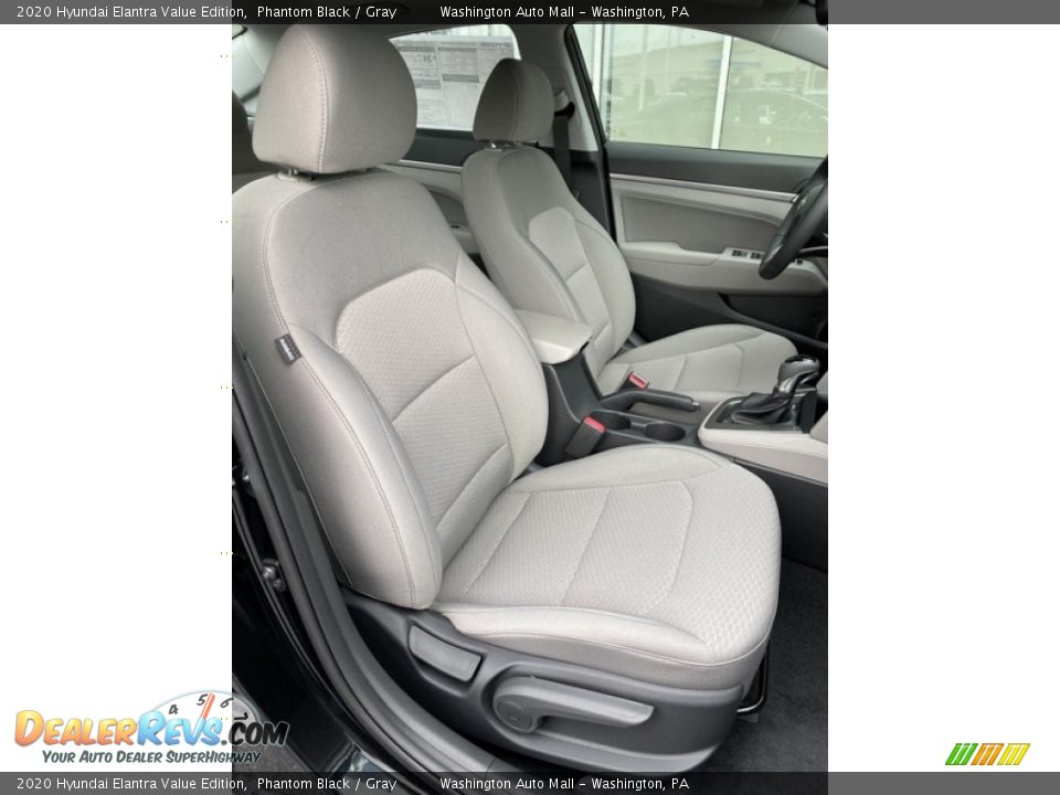 2020 Hyundai Elantra Value Edition Phantom Black / Gray Photo #27