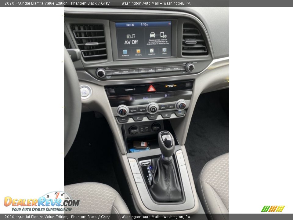 2020 Hyundai Elantra Value Edition Phantom Black / Gray Photo #31