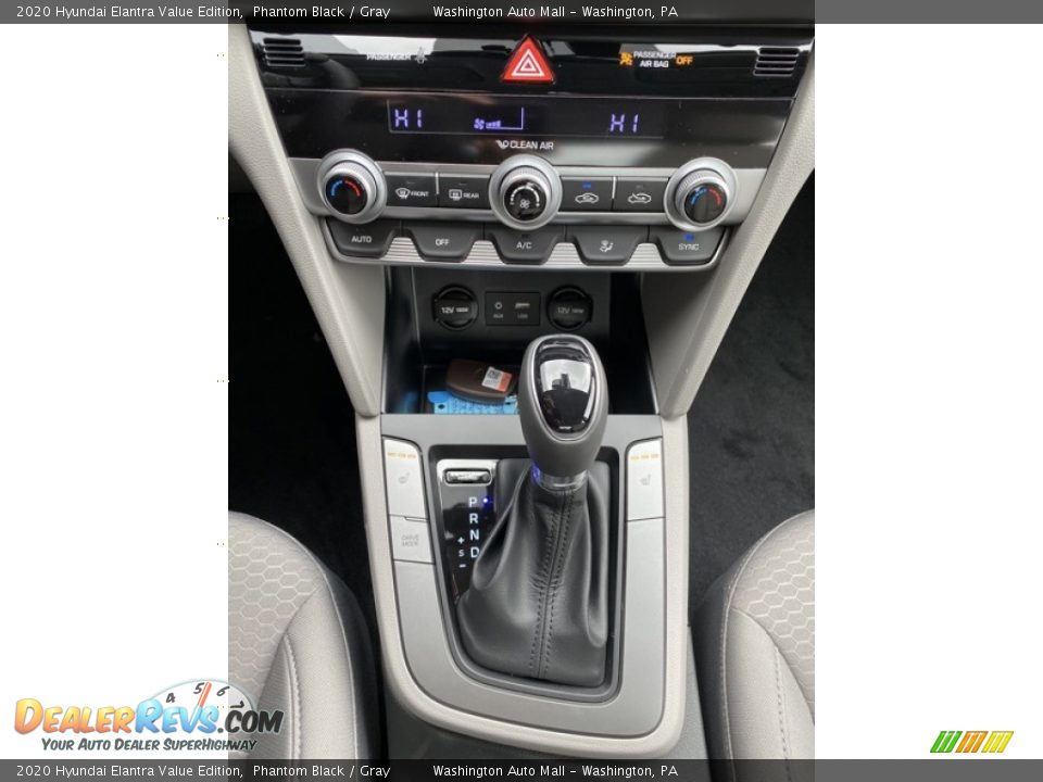 2020 Hyundai Elantra Value Edition Phantom Black / Gray Photo #33
