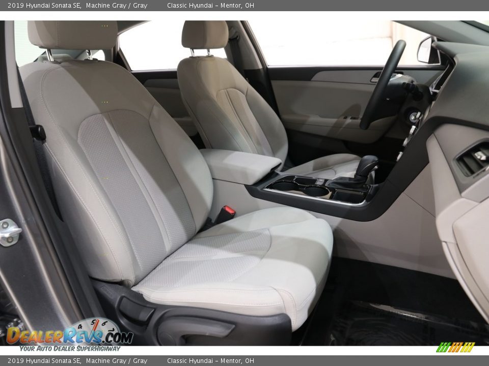 2019 Hyundai Sonata SE Machine Gray / Gray Photo #16