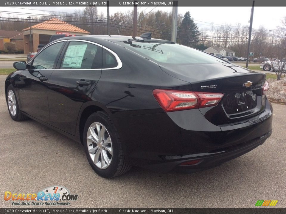 2020 Chevrolet Malibu LT Mosaic Black Metallic / Jet Black Photo #7