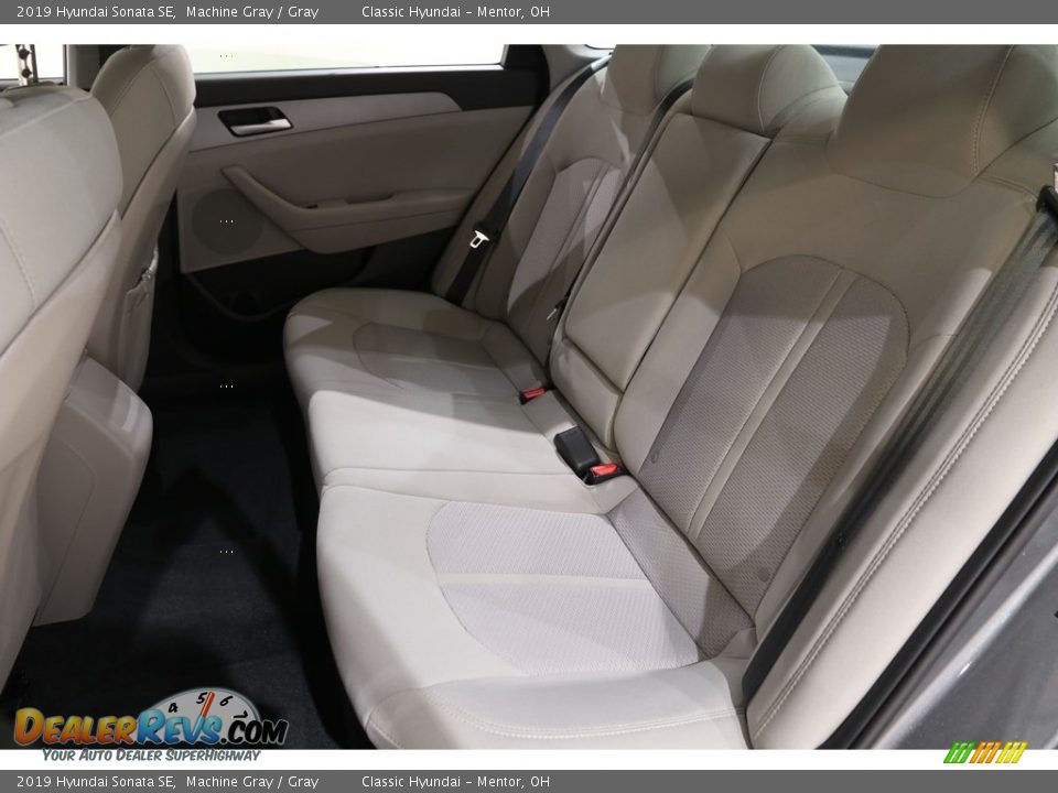 2019 Hyundai Sonata SE Machine Gray / Gray Photo #18