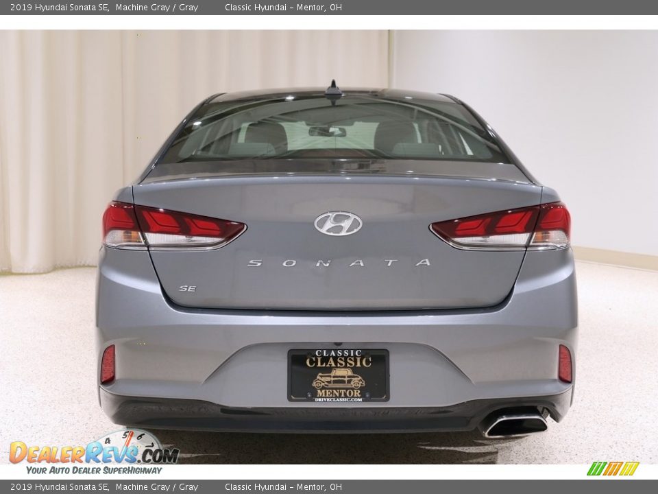 2019 Hyundai Sonata SE Machine Gray / Gray Photo #19
