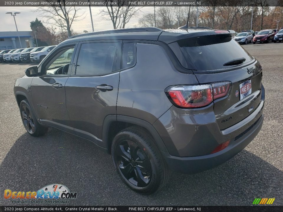 2020 Jeep Compass Altitude 4x4 Granite Crystal Metallic / Black Photo #4