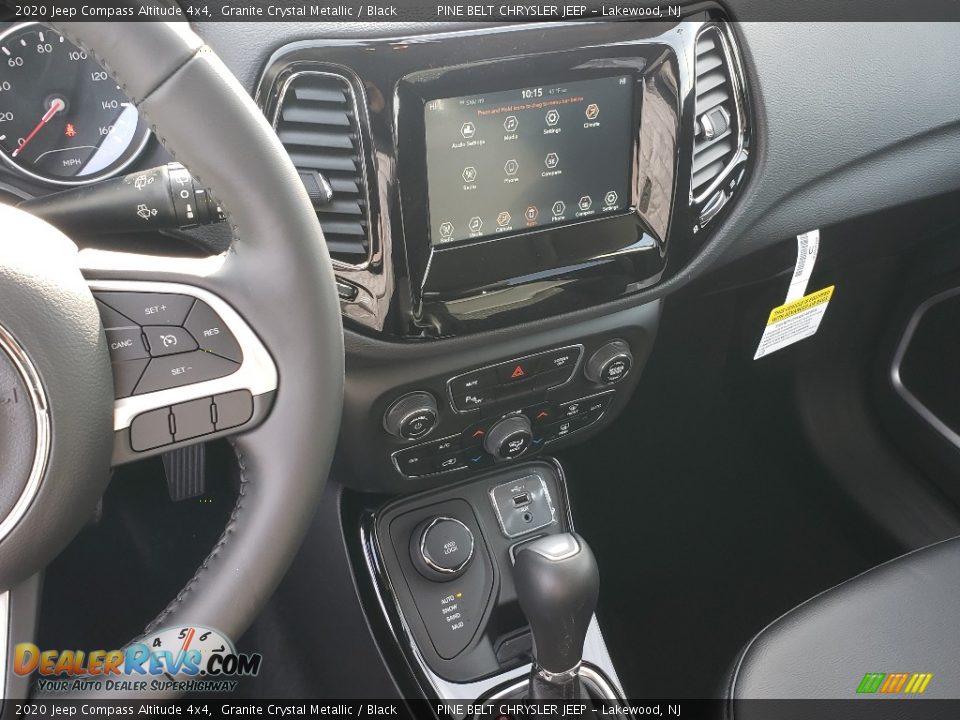 2020 Jeep Compass Altitude 4x4 Granite Crystal Metallic / Black Photo #10