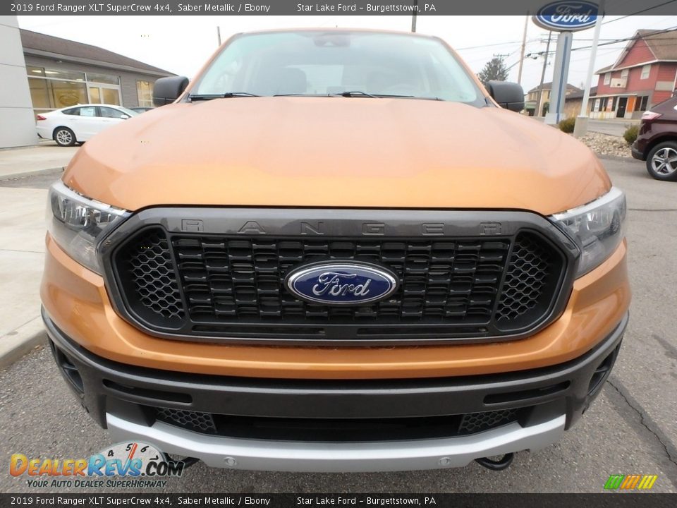 2019 Ford Ranger XLT SuperCrew 4x4 Saber Metallic / Ebony Photo #2