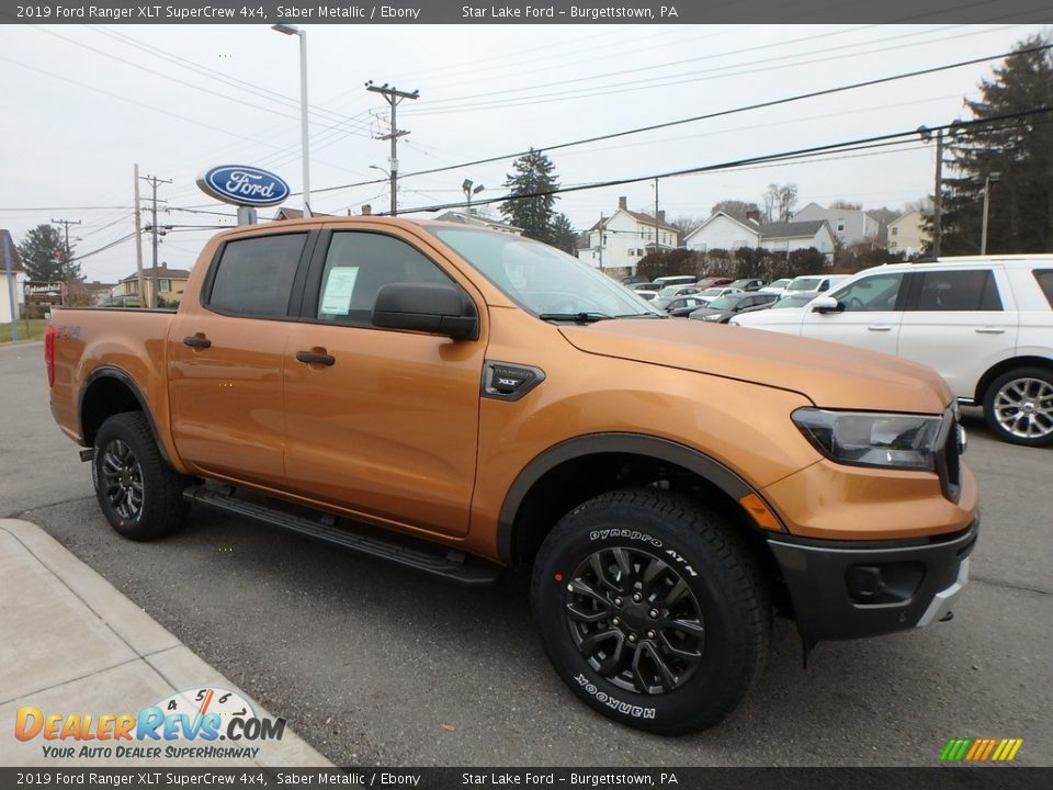 Front 3/4 View of 2019 Ford Ranger XLT SuperCrew 4x4 Photo #3