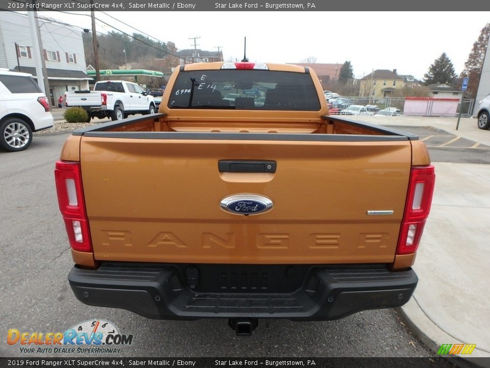 2019 Ford Ranger XLT SuperCrew 4x4 Saber Metallic / Ebony Photo #6