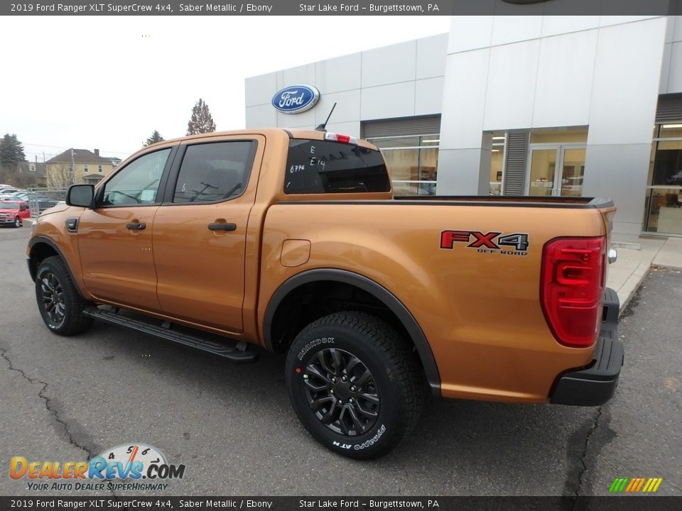 2019 Ford Ranger XLT SuperCrew 4x4 Saber Metallic / Ebony Photo #7