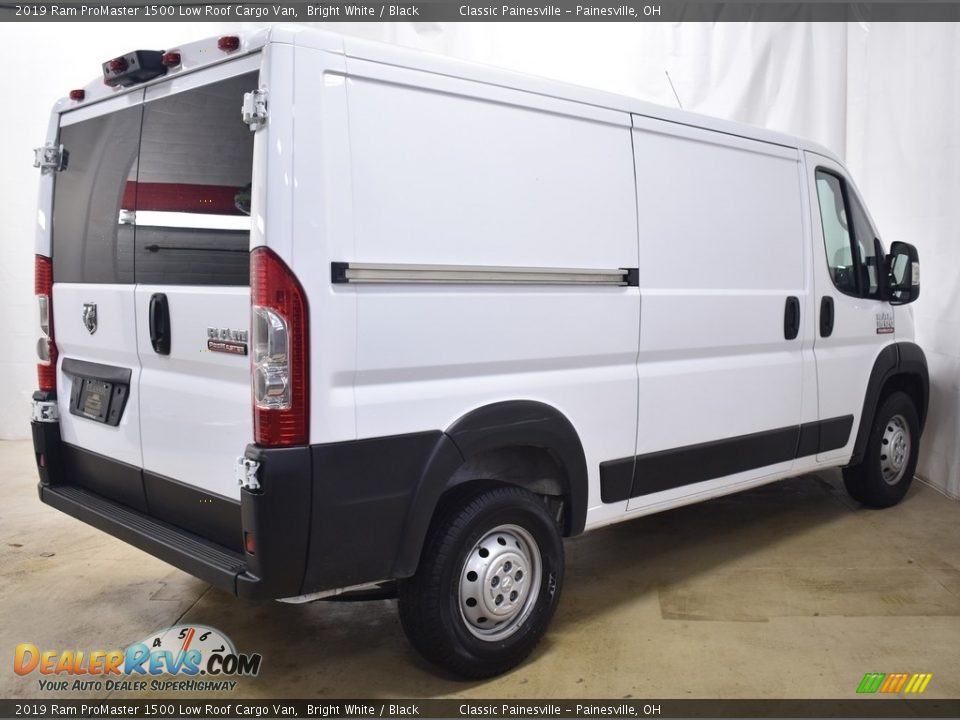 2019 Ram ProMaster 1500 Low Roof Cargo Van Bright White / Black Photo #2