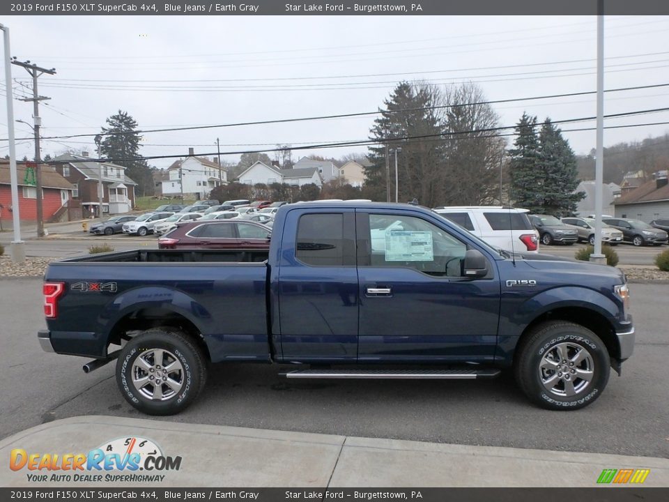 Blue Jeans 2019 Ford F150 XLT SuperCab 4x4 Photo #4