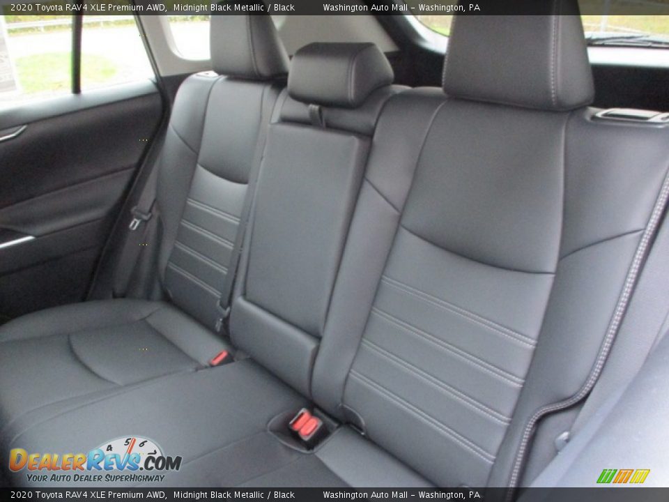 2020 Toyota RAV4 XLE Premium AWD Midnight Black Metallic / Black Photo #13