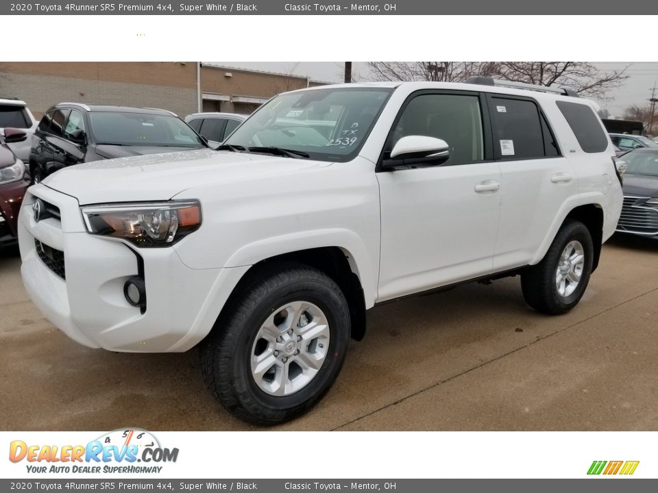 2020 Toyota 4Runner SR5 Premium 4x4 Super White / Black Photo #1