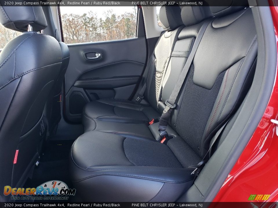 2020 Jeep Compass Trailhawk 4x4 Redline Pearl / Ruby Red/Black Photo #6