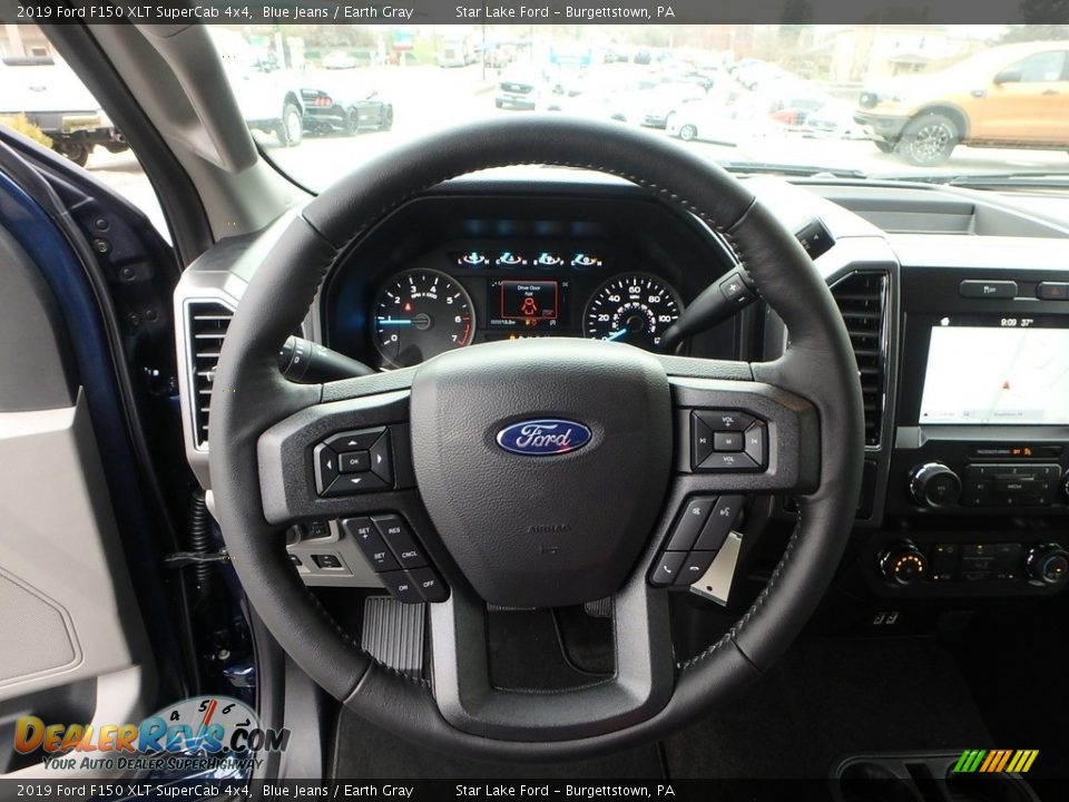 2019 Ford F150 XLT SuperCab 4x4 Steering Wheel Photo #17