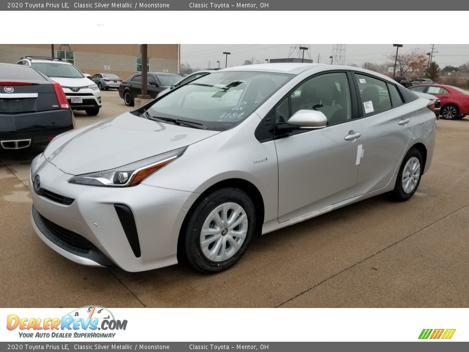 2020 Toyota Prius LE Classic Silver Metallic / Moonstone Photo #1