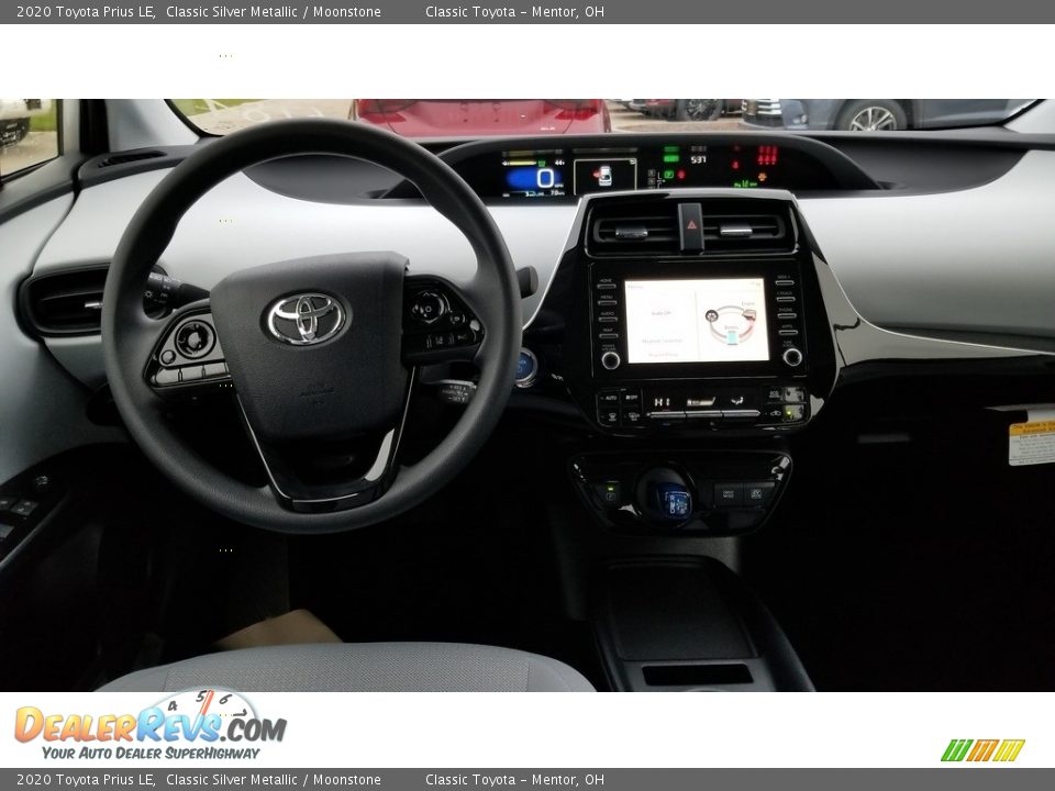 2020 Toyota Prius LE Classic Silver Metallic / Moonstone Photo #4