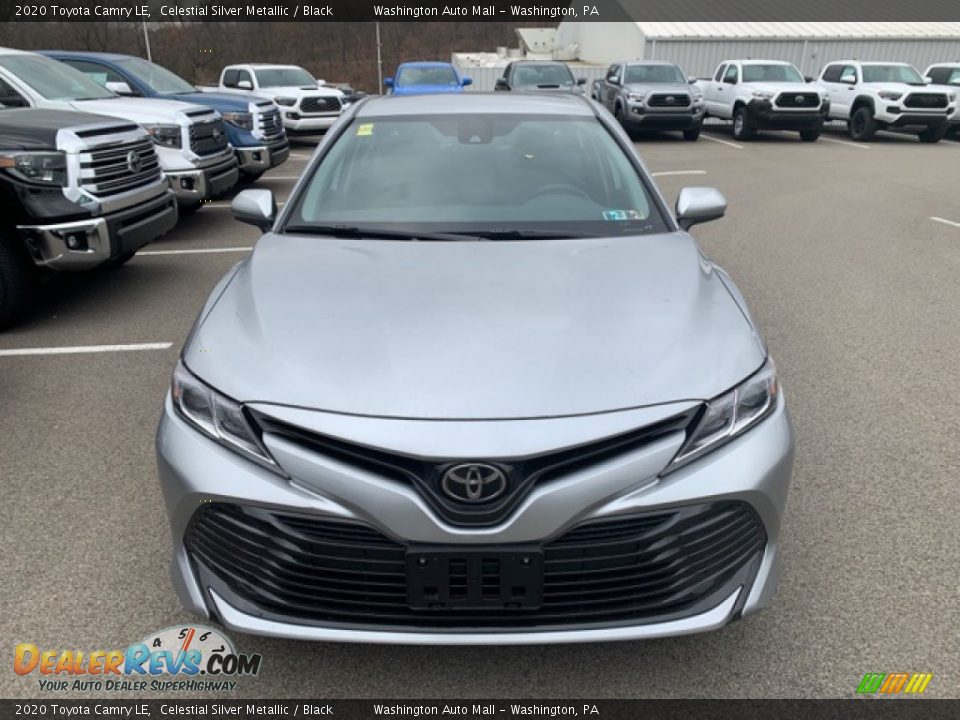 2020 Toyota Camry LE Celestial Silver Metallic / Black Photo #2