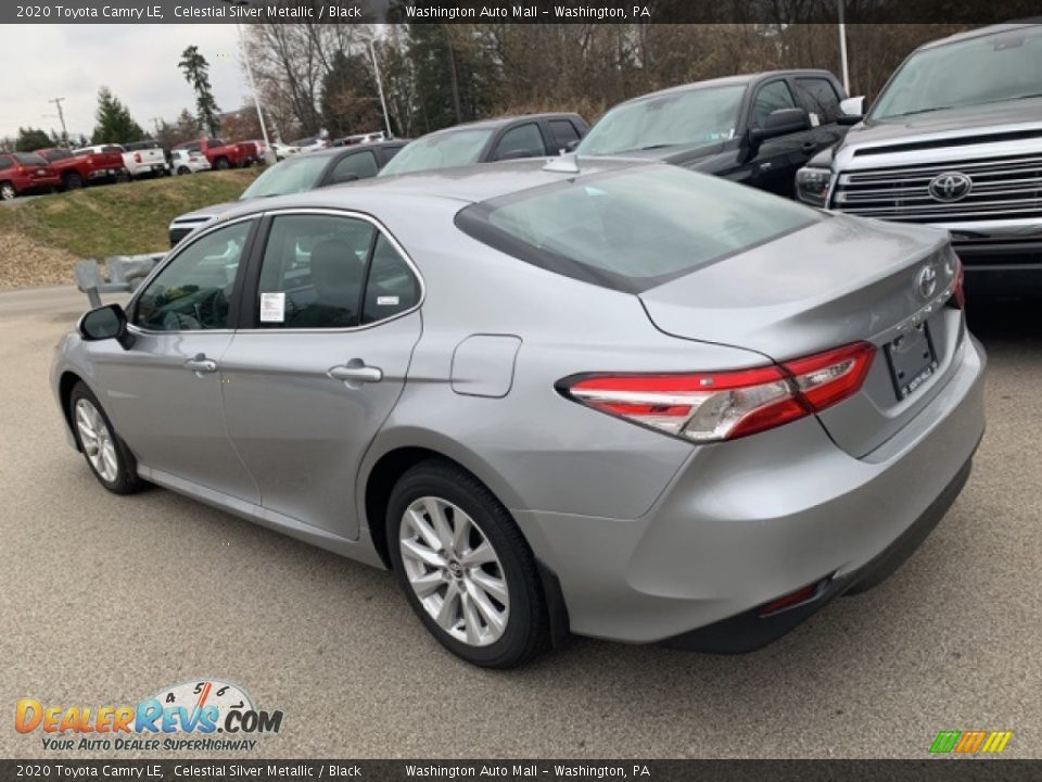 2020 Toyota Camry LE Celestial Silver Metallic / Black Photo #8