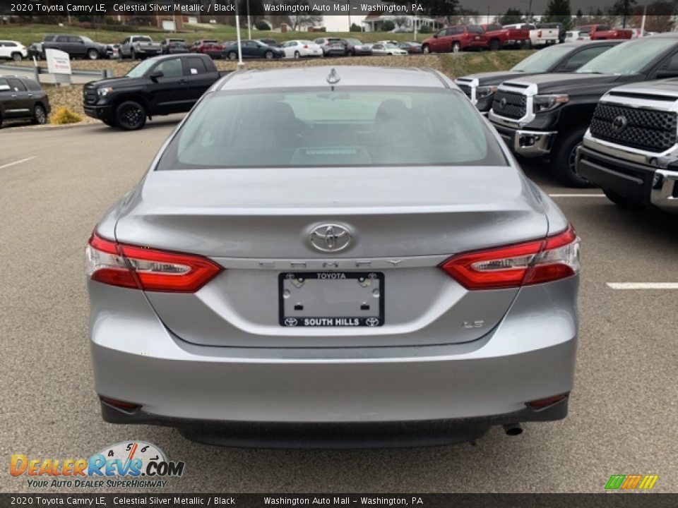 2020 Toyota Camry LE Celestial Silver Metallic / Black Photo #9