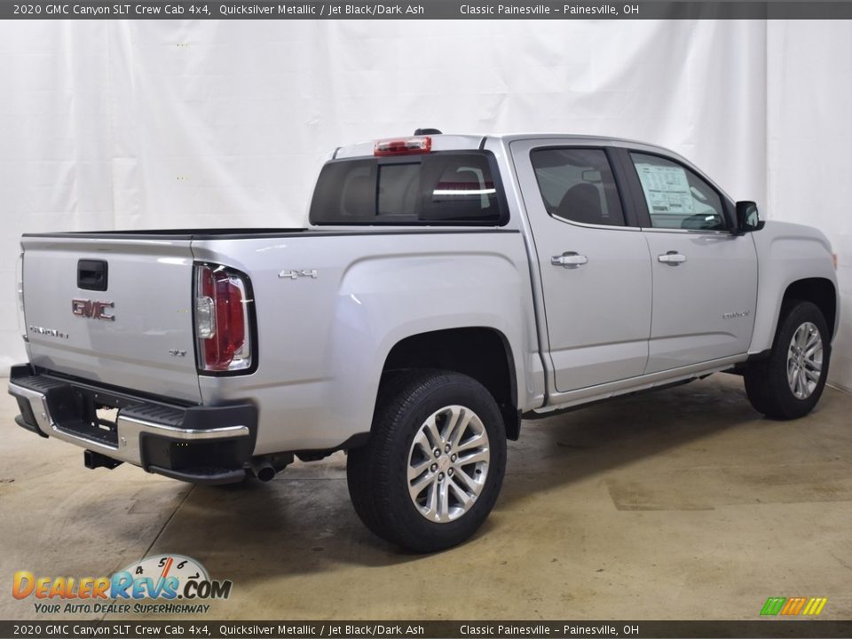 2020 GMC Canyon SLT Crew Cab 4x4 Quicksilver Metallic / Jet Black/Dark Ash Photo #6