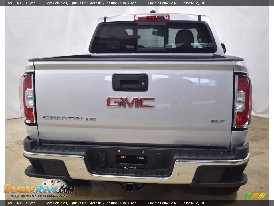 2020 GMC Canyon SLT Crew Cab 4x4 Quicksilver Metallic / Jet Black/Dark Ash Photo #7