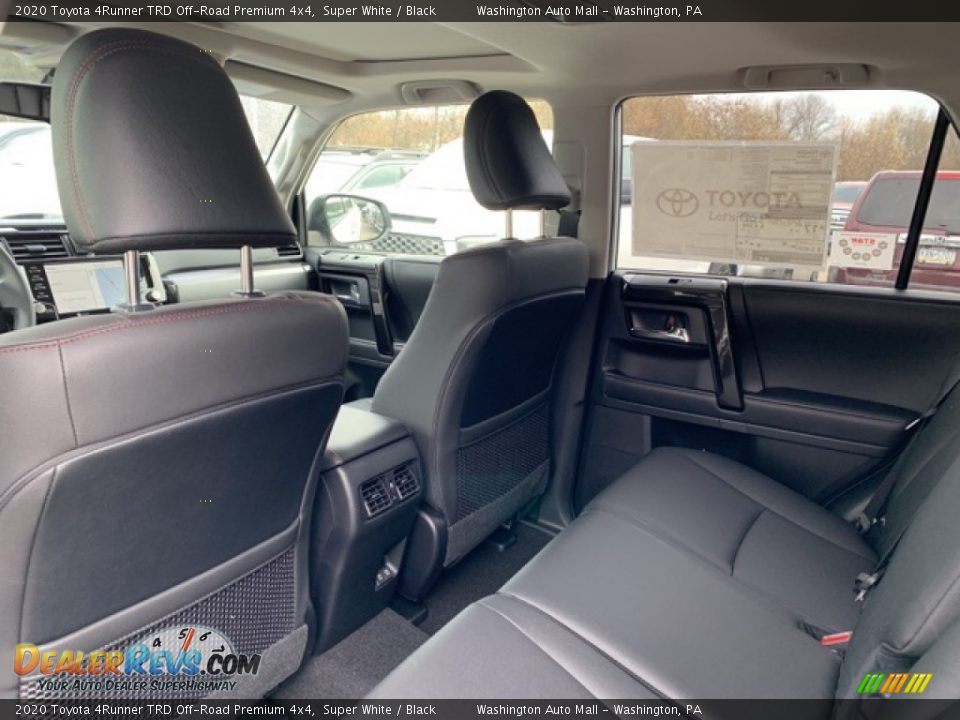 Rear Seat of 2020 Toyota 4Runner TRD Off-Road Premium 4x4 Photo #7