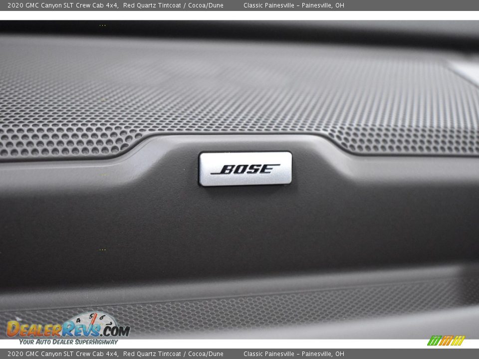 2020 GMC Canyon SLT Crew Cab 4x4 Red Quartz Tintcoat / Cocoa/Dune Photo #4