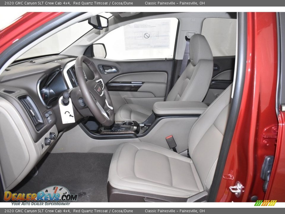 2020 GMC Canyon SLT Crew Cab 4x4 Red Quartz Tintcoat / Cocoa/Dune Photo #5
