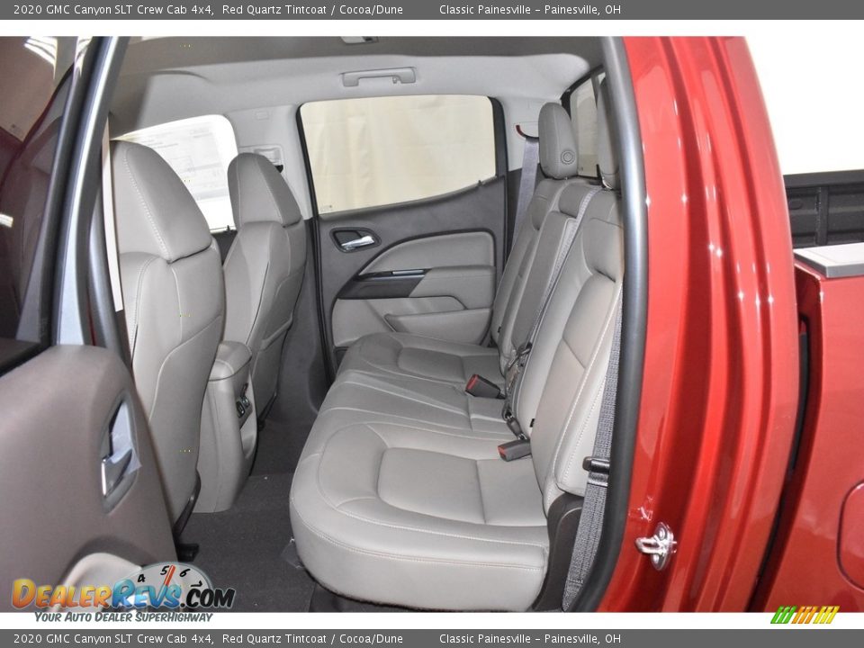 2020 GMC Canyon SLT Crew Cab 4x4 Red Quartz Tintcoat / Cocoa/Dune Photo #6