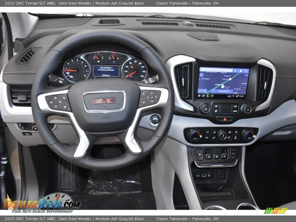 Dashboard of 2020 GMC Terrain SLT AWD Photo #6