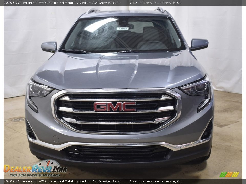 2020 GMC Terrain SLT AWD Satin Steel Metallic / Medium Ash Gray/Jet Black Photo #11