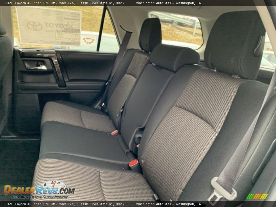 Rear Seat of 2020 Toyota 4Runner TRD Off-Road 4x4 Photo #6