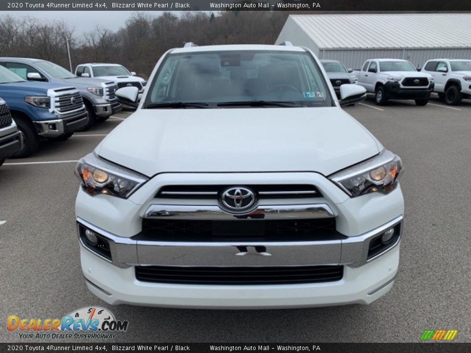 2020 Toyota 4Runner Limited 4x4 Blizzard White Pearl / Black Photo #2