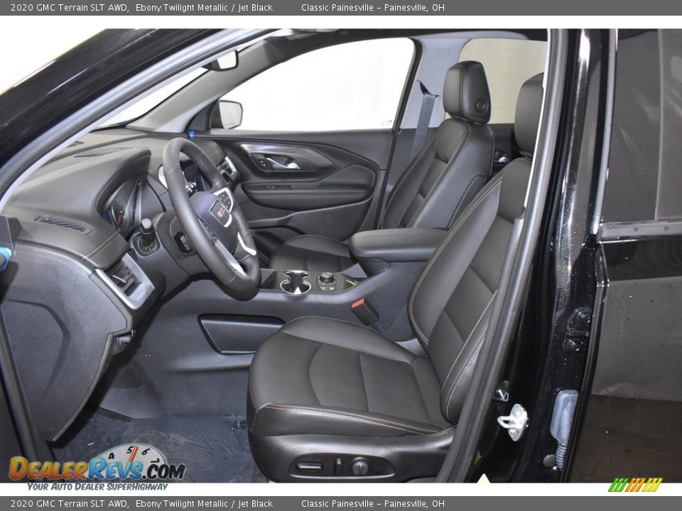 Jet Black Interior - 2020 GMC Terrain SLT AWD Photo #9