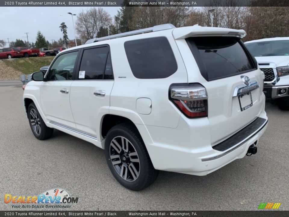 2020 Toyota 4Runner Limited 4x4 Blizzard White Pearl / Black Photo #8