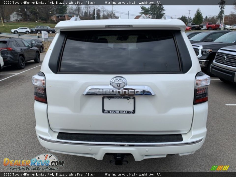 2020 Toyota 4Runner Limited 4x4 Blizzard White Pearl / Black Photo #9