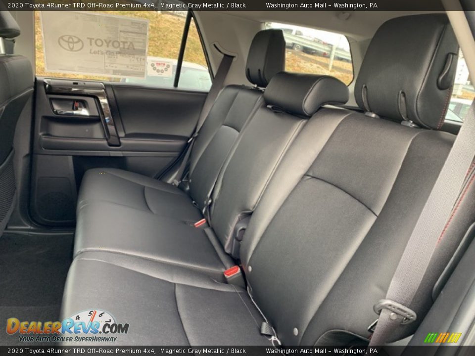 Rear Seat of 2020 Toyota 4Runner TRD Off-Road Premium 4x4 Photo #6