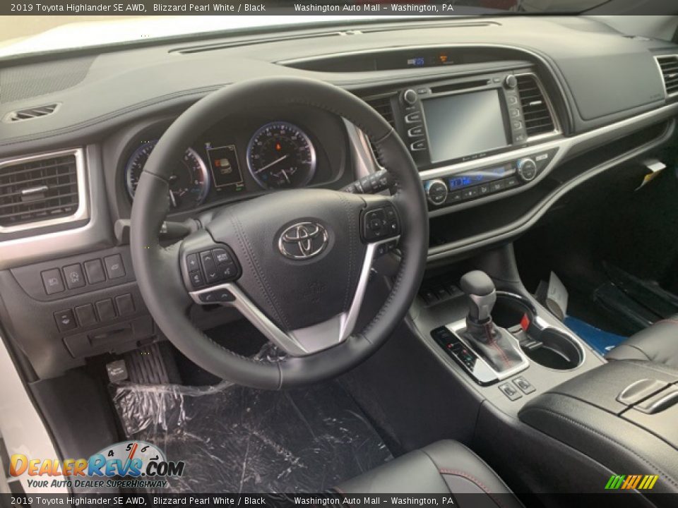 2019 Toyota Highlander SE AWD Blizzard Pearl White / Black Photo #5