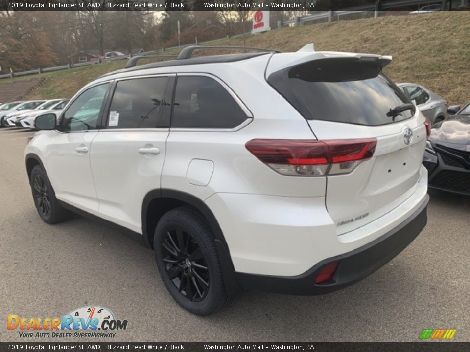 2019 Toyota Highlander SE AWD Blizzard Pearl White / Black Photo #8